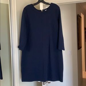 Vineyard Vines Navy Long Sleeve Dress
